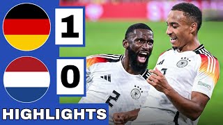 ⚪️Germany vs Netherlands 10 Extended HIGHLIGHTS  UEFA Nations League [upl. by Arline]