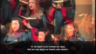 Ives Psalm 90 Samford A Cappella Choir [upl. by Nash]