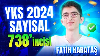 YKS 2024te Türkiye Sayısal 738si Olan Kullanıcımız Fatihi Tebrik Ediyoruz yks dopinghafıza [upl. by Dranek]