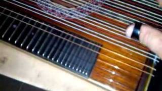 Alpine Concert Zither Tuning  sound of a tuned zither [upl. by Lot]