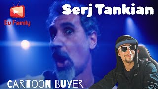 Our reaction to SERJ TANKIAN  Cartoon Buyer Official Video EVFAMILYS REACTION [upl. by Pontias327]