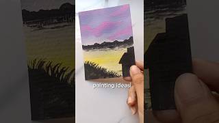 Do subscribe for more ✨painting Ideas Artistrycanvas [upl. by Bazil]