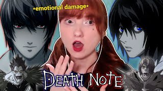 So I was not at all prepared for DEATH NOTE First Time Watching Death Note デスノート [upl. by Maillw]