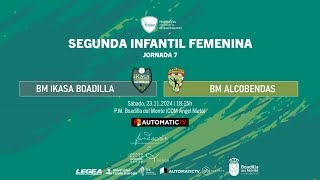 2425  2IF  BM IKASA BOADILLA vs BM ALCOBENDAS [upl. by Ennovad]