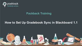 How to Set Up Gradebook Sync in Blackboard 11 [upl. by Neelac]