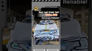 Rearend Crash Test Volvo S60 crashtest safetyfirst crash volvo [upl. by Estey328]