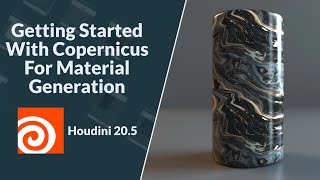 Getting Started with Copernicus for Material Generation  Intro to COPs  Houdini 205 [upl. by Imat]