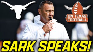 Steve Sarkisian Presser Reactions  Texas def Vanderbilt 2724  Injury Updates  Bye Week Goals [upl. by Nagaet]