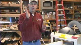 Woodmaster PlanerMolder with Gary Striegler Part 6 Edge Planing [upl. by Ahsiled62]