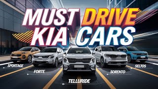 Top 10 MustDrive KIA Cars of 2024 – From EVs to SUVs [upl. by Atiuqahc]