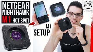 Netgear Nighthawk M1 Setup With Smartphone [upl. by Akiehs]