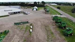 Grossenburg Implement Hartington NE Aerial [upl. by Daggna]