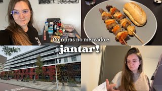 Mercado jantar e Grenal  vlog de sábado [upl. by Kessel370]