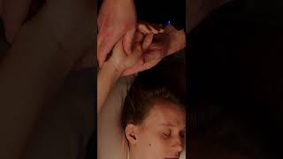 Relaxing hand and arm tracing to soothe the heart asmr sleep easeanxiety [upl. by Owain]