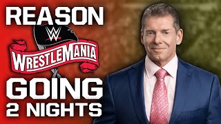 Real Reason WWE WrestleMania 36 Going Two Nights Over Multiple Locations [upl. by Clerissa]