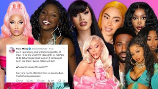 ‼️Nicki CHECKS The Shaderoom Blog Cardi B caught lying again Caresha Fashion Week  Chrisean rele [upl. by Gorrian]