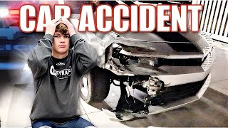 He CRASHED his NEW CAR First Car Accident [upl. by Rozina]