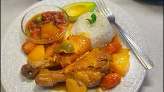 Fricasé de pollo chicken fricasse [upl. by Alesig]