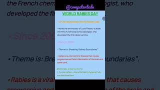 WORLD RABIES DAYviral dog rabies vaccine science education viralvideo short competentedu [upl. by Michele]