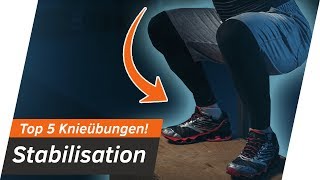 Top 5 Übungen für STARKE KNIE  Stabilität und Balance  Andiletics [upl. by Trebleht]