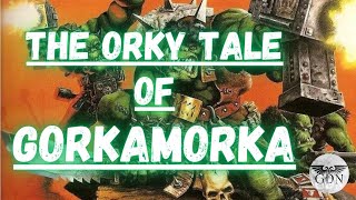 Warhammer 40k Lore  The Orky Tale of Gorkamorka Retro Lore [upl. by Olnay342]