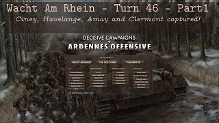 Decisive Campaigns  Ardennes Offensive  Wacht Am Rhein  27 Dec 1944  Turn 46  Part 1 [upl. by Adnamra]