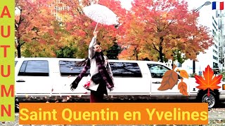 PARIS 2024 AUTUMN 🍂🍁 Saint Quentin en Yvelines Paris France 🇫🇷 October 2024 [upl. by Mortensen]