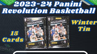 202324 Panini Revolution Basketball Winter Tin [upl. by Coridon537]