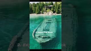 best places to explore in tobermory canada top5 canadalife summerfun adventure tobermory [upl. by Town501]