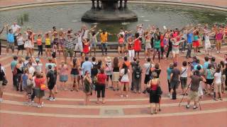 Memphis The Musical Broadway Flash Mob [upl. by Ennaira]