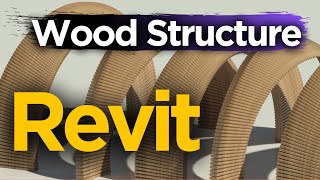 Revit tutorial Day 119 Wood Structure in Revit [upl. by Adelaida]