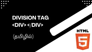 DIV TAG 📐 EXPLANATION TUTORIAL FOR BEGINNERS 💻 IN TAMIL🚀 codewithaswin html html5 division yt [upl. by Arutak]