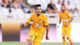 Facundo Bertoglio Goals amp Assists at APOEL  201618 [upl. by Engamrahc]