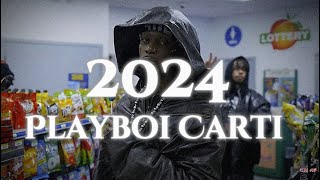 2024  Playboi Carti lyrics [upl. by Sucramd]