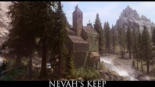 Skyrim SE Mods Nevahs Keep [upl. by Thain]