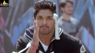 Iddarammayilatho Movie Allu Arjun Intro Fight Scene  Allu Arjun Amala Paul  Sri Balaji Video [upl. by Yrhcaz]