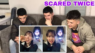 FNF Reacting to Twice SCARED Moments  KPOP REACTION [upl. by Herstein704]