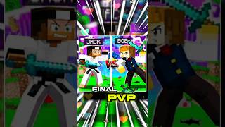 FINAL PVP of JACK vs BOB 🥷🏻⚔️ viral shorts minecraft gamerfleet [upl. by Bradlee694]