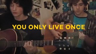 You Only Live Once  Acoustic Guitar Cover with Singing The Strokes [upl. by Yhtuv]