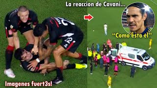 JAVIER ALTAMIRANO CONVULSIONA en PLENO PARTIDO de BOCA vs ESTUDIANTES que termino SUSPENDIDO hoy [upl. by Gnik919]