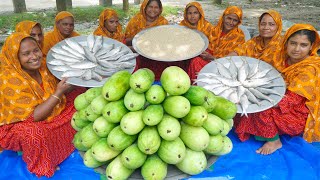 Wax Gourd amp Hilsa Fish Mashed Curry  Chal Kumra Elish Ghonto  Bengali Village Food [upl. by Sharman]