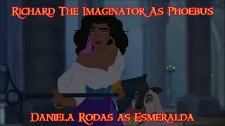 quotThe Hunchback Of Notre Damequot Esmeralda Meets Phoebus • Fandub Collab w Daniela Rodas [upl. by Ennadroj]