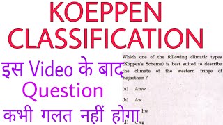 Koeppen Classification for CDSCAPFNDA Exam 2023 [upl. by Apurk472]