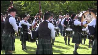 78th Highlanders Halifax Citadel Medley 2013 Kingston Scottish Festival [upl. by Dric827]