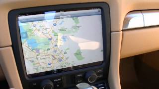 Porsche iCar  Apple iPad Installed in 2014 Porsche Boxster 981 [upl. by Luamaj]