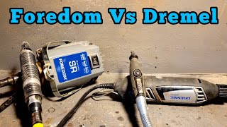 Foredom SR Series Rotary carver VS dremel 4000 Rotary tool [upl. by Vittoria433]