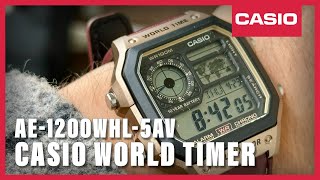 Unboxing The New Casio AE1200WHL5AV [upl. by Naujd66]