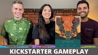 Speakeasy  Kickstarter Playthrough [upl. by Nnazus]