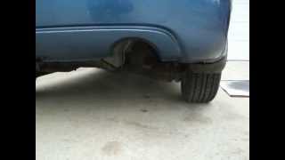 06 civic muffler delete [upl. by Llessur]