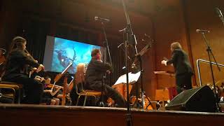 Neal Acree performs  quot Battle for Azerothquot cinematic trailer music live  World premiere [upl. by Zitah703]